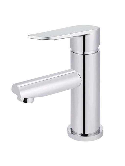 Round Paddle Basin Mixer (Polished Chrome)