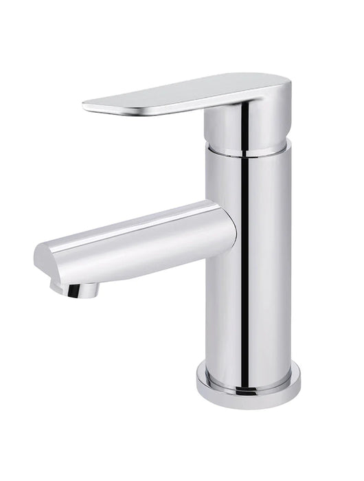 Round Paddle Basin Mixer (Polished Chrome)