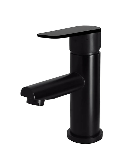 Round Paddle Basin Mixer (Matte Black)