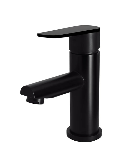 Round Paddle Basin Mixer (Matte Black)