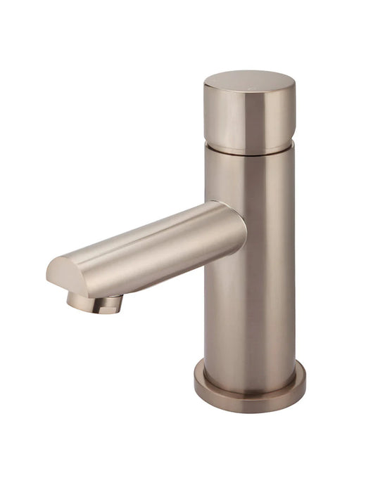 Round Pinless Basin Mixer (Champagne)