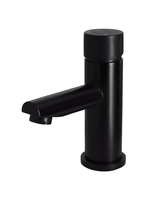 Round Pinless Basin Mixer (Matte Black)
