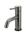 Round Basin Mixer Curved (Shadow Gunmetal)