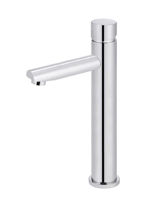 Round Pinless Tall Basin Mixer (Chrome)