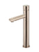 Round Pinless Tall Basin Mixer (Champagne)