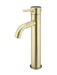 Round Tall Basin Mixer Curved (Lustre Bronze)