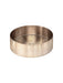 Lavello Round Steel Bathroom Basin 380 x 110 (Champagne)