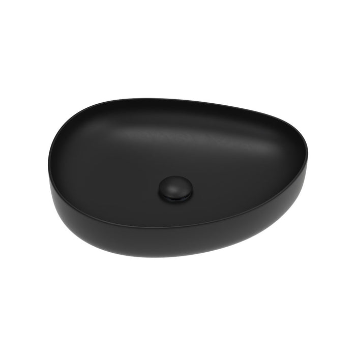 Fienza Pebble Medium Above Counter Basin (Matte Black)