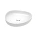 Fienza Pebble Medium Above Counter Basin (Matte White)