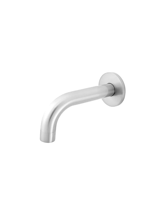 Round Curved Spout 130mm (Chrome)