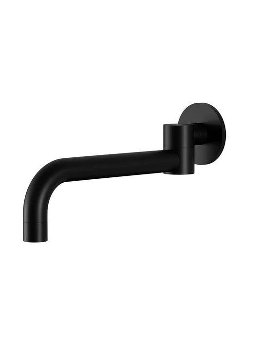 Meir Round Swivel Wall Spout (Matte Black)