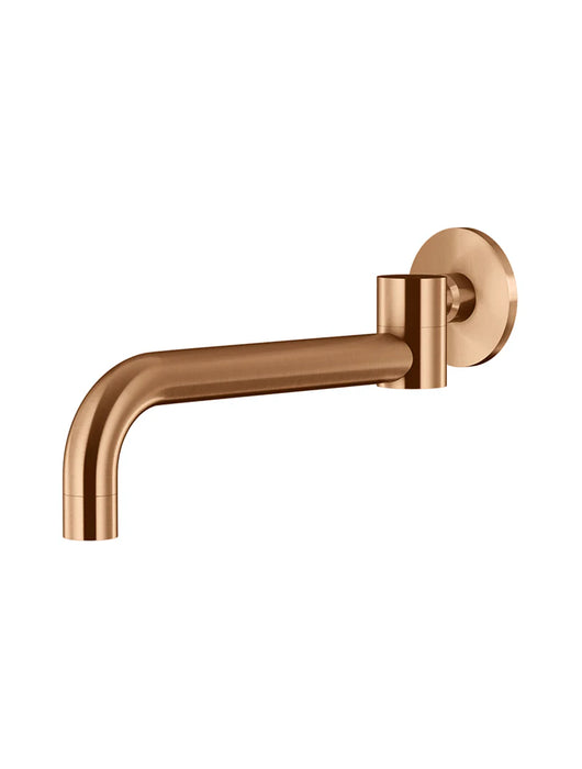 Meir Round Swivel Wall Spout (PVD Lustre Bronze)