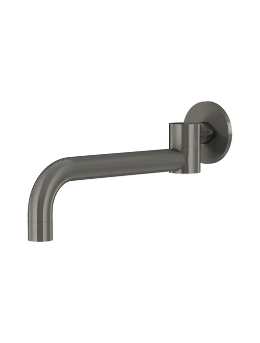 Meir Round Swivel Wall Spout (Shadow Gunmetal)
