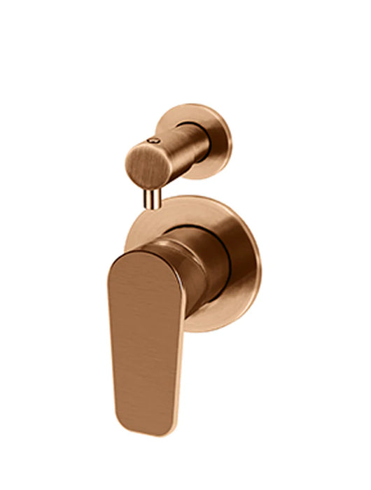 Meir Round Paddle Diverter Mixer - Multiple Colour Options