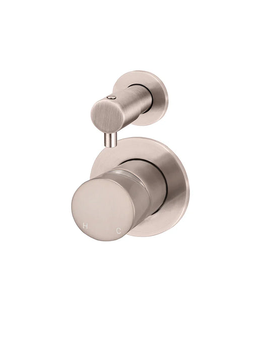 Meir Round Pinless Diverter Mixer - Multiple Colour Options