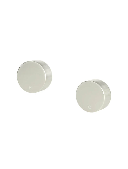 Circular Wall Taps (Brushed Nickel)