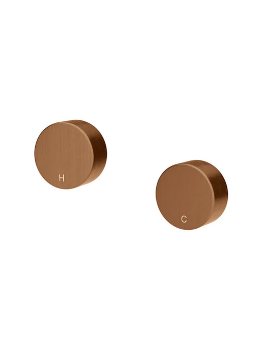 Circular Wall Taps (Lustre Bronze)