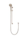 Round Three Function Hand Shower on Rail Column (Champagne)