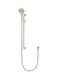 Round Three Function Hand Shower on Rail Column (PVD Brushed Nickel)