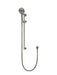 Round Three Function Hand Shower on Rail Column (Shadow Gunmetal)