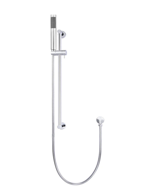 Meir Round Hand Shower on Rail Column (Chrome)