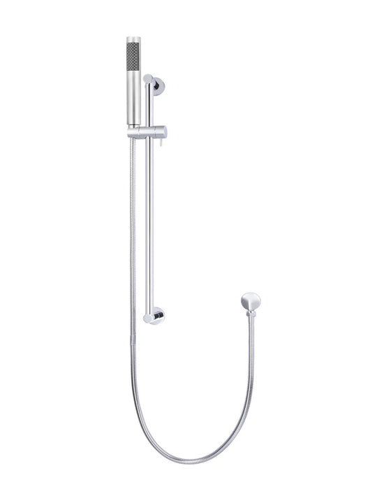 Meir Round Hand Shower on Rail Column (Chrome)
