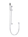 Meir Round Hand Shower on Rail Column (Chrome)