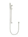 Meir Round Hand Shower on Rail Column (PVD Brushed Nickel)