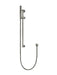 Meir Round Hand Shower on Rail Column (Shadow Gunmetal)