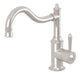 Nostalgia Sink Mixer 220mm Shepherds Crook (Brushed Nickel)