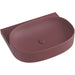 Fienza Pill Concrete Wall Hung Basin (Mulberry)