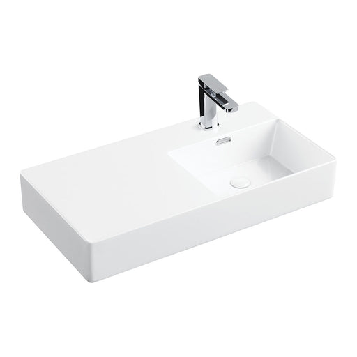Fienza Petra 800 Wall Basin (Right-Hand Bowl)