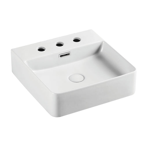 Fienza Petra Mini Above Counter Basin (3 Tap Holes)