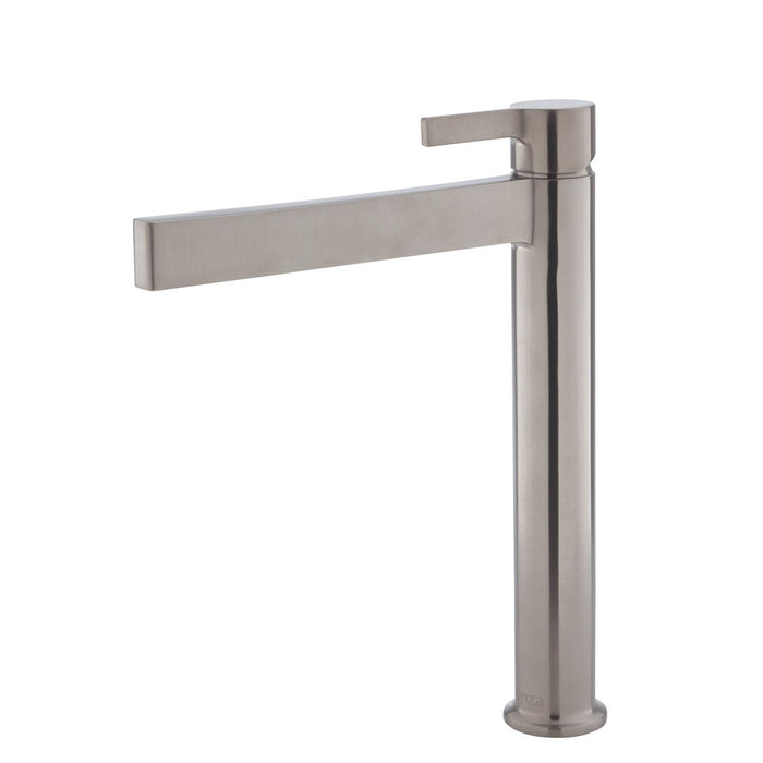 Fienza Sansa Basin Mixer (Brushed Nickel - Tall)