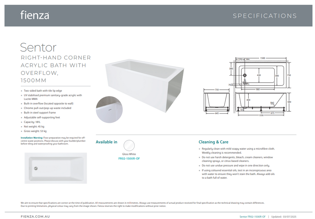 Product Specs