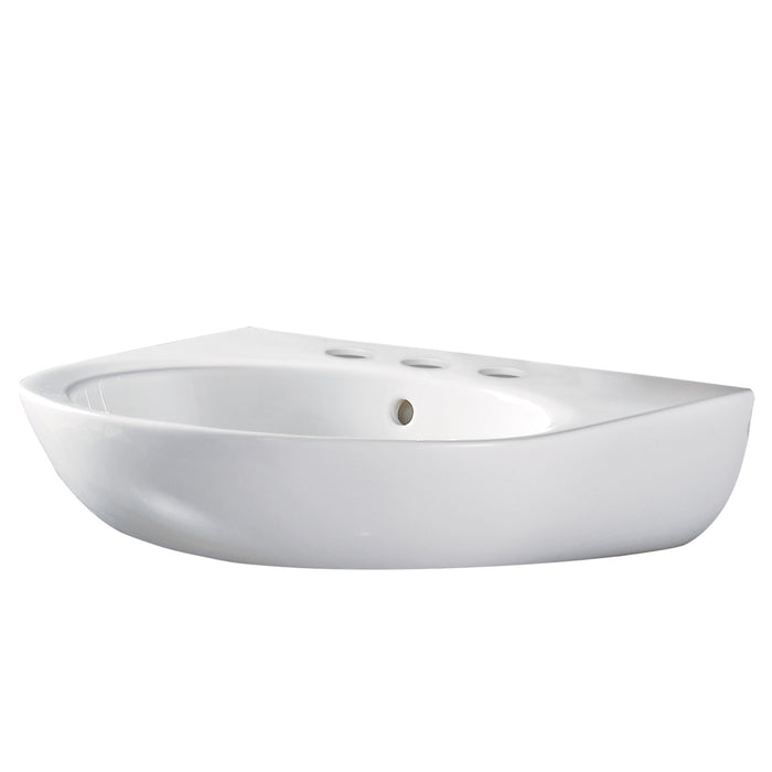 Fienza Stella Care Wall Basin (3 Tap Holes, No Shroud)