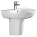 Fienza Stella Care Wall Basin (One Tap Hole, With Shroud)