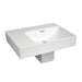 Fienza Tono Care Wall Basin with Integral Shroud (Right Bowl)