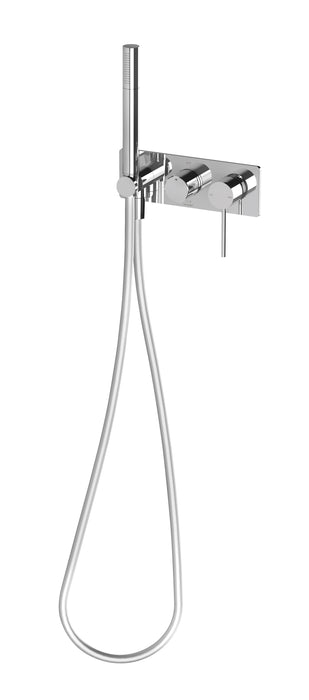 Vivid Slimline Wall Shower System (Chrome)