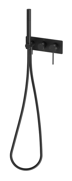 Vivid Slimline Wall Shower System (Matte Black)