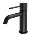 Vivid Slimline Basin Mixer Curved Outlet (Matte Black)