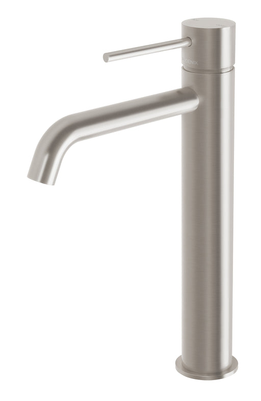 Vivid Slimline Vessel Mixer Curved Spout (Brushed Nickel)