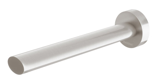 Vivid Slimline Oval Bath Outlet (Brushed Nickel)