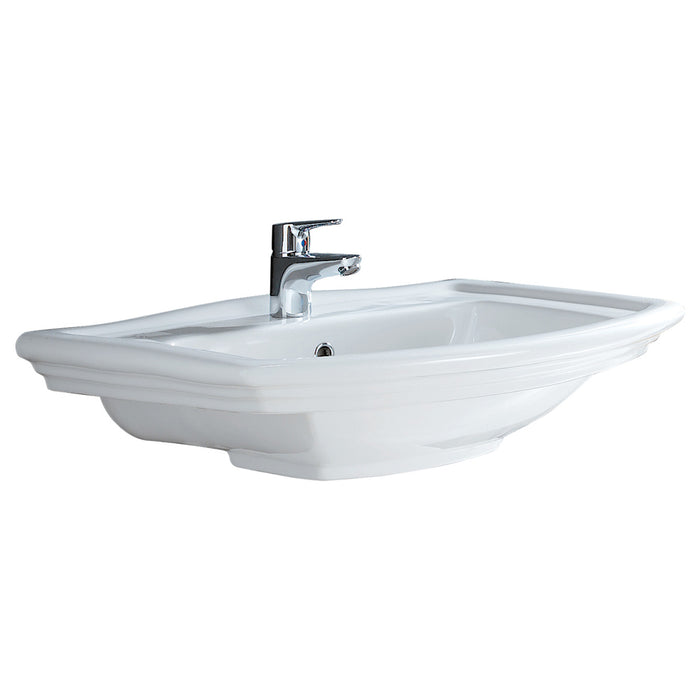 Fienza RAK Washington Wall Basin (Gloss White - 1TH)