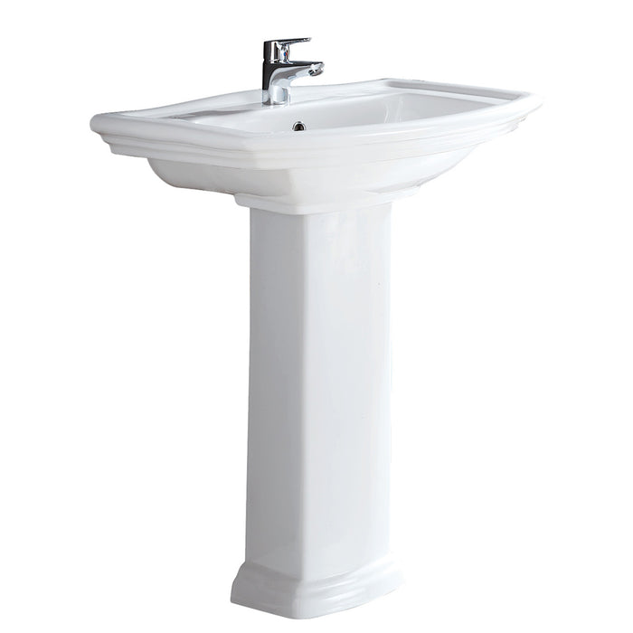 Fienza RAK Washington Pedestal Basin (1 Tap Hole)