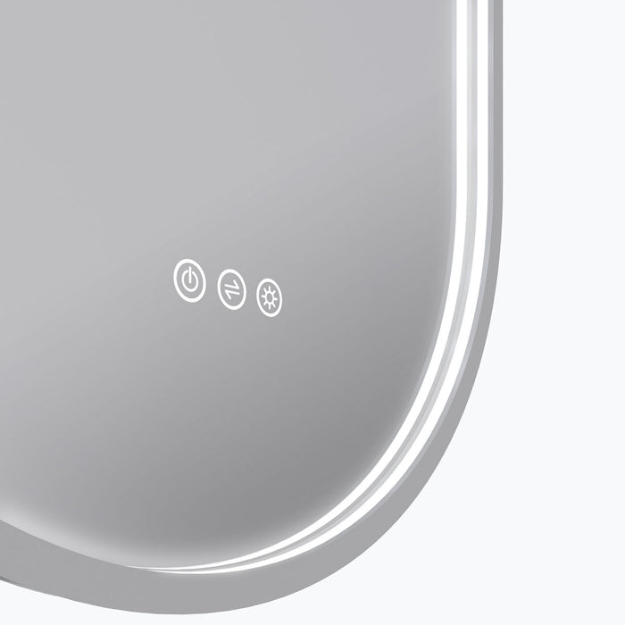 Euro Mirror KÄPSEL Pill Shaped LED Mirror