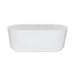 Fienza Windsor Freestanding Acrylic Bath with Overflow - 1500mm (Gloss White)
