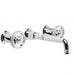 Industrica Wall Set with 250mm Spout (Cross Handles)