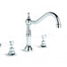 Winslow Kitchen Set with Traditional Swivel Spout (Lever) (Chrome)