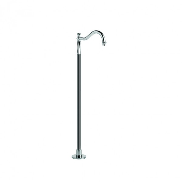 Winslow Floor Mounted Traditional Bath Spout (Chrome)